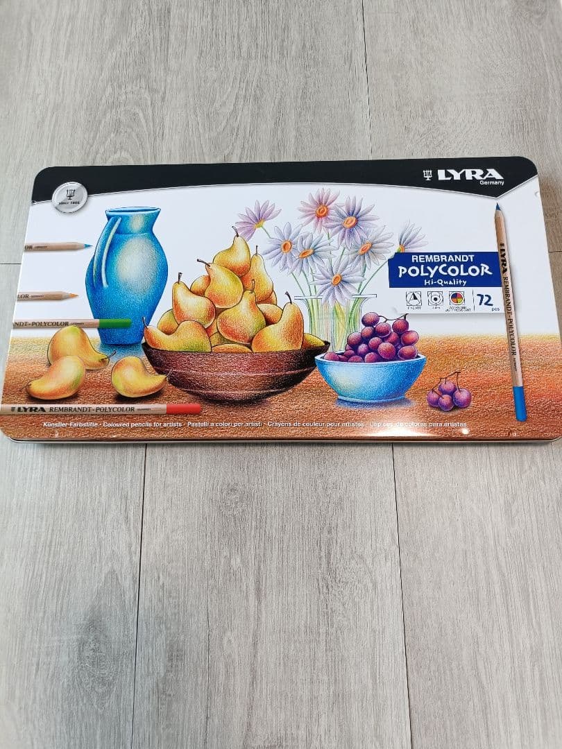 LYRA レンブラント 72色セット 油性色鉛筆 ポリカラー