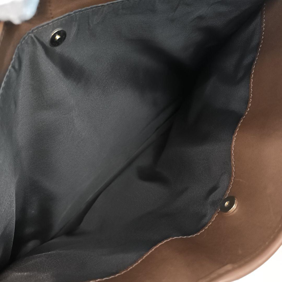 ✨美品✨ タケオキクチ ブリーフケース オールレザー 2way 1層 茶色