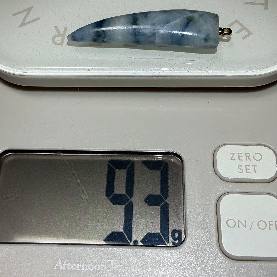 糸魚川翡翠 コン沢 ネックレストップ（103）