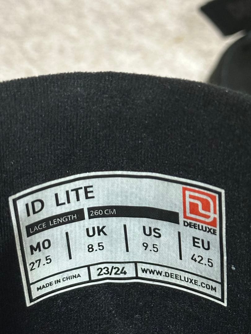 DEELUXE ID LITE 22/23 2025/12に買った