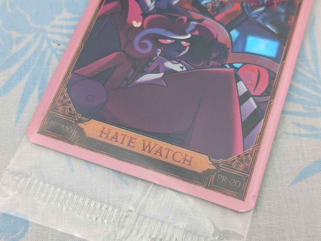 カード・フォト・ブロマイド Hazbinhotel pink cracked ice Hate watch