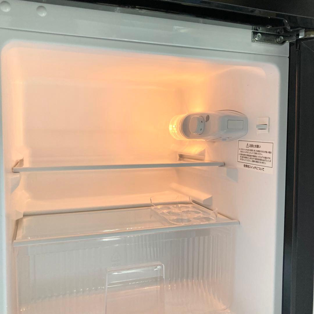 美品 コンフィー 小型冷蔵庫 RCT90BL 2023年製 90L 一人暮らし