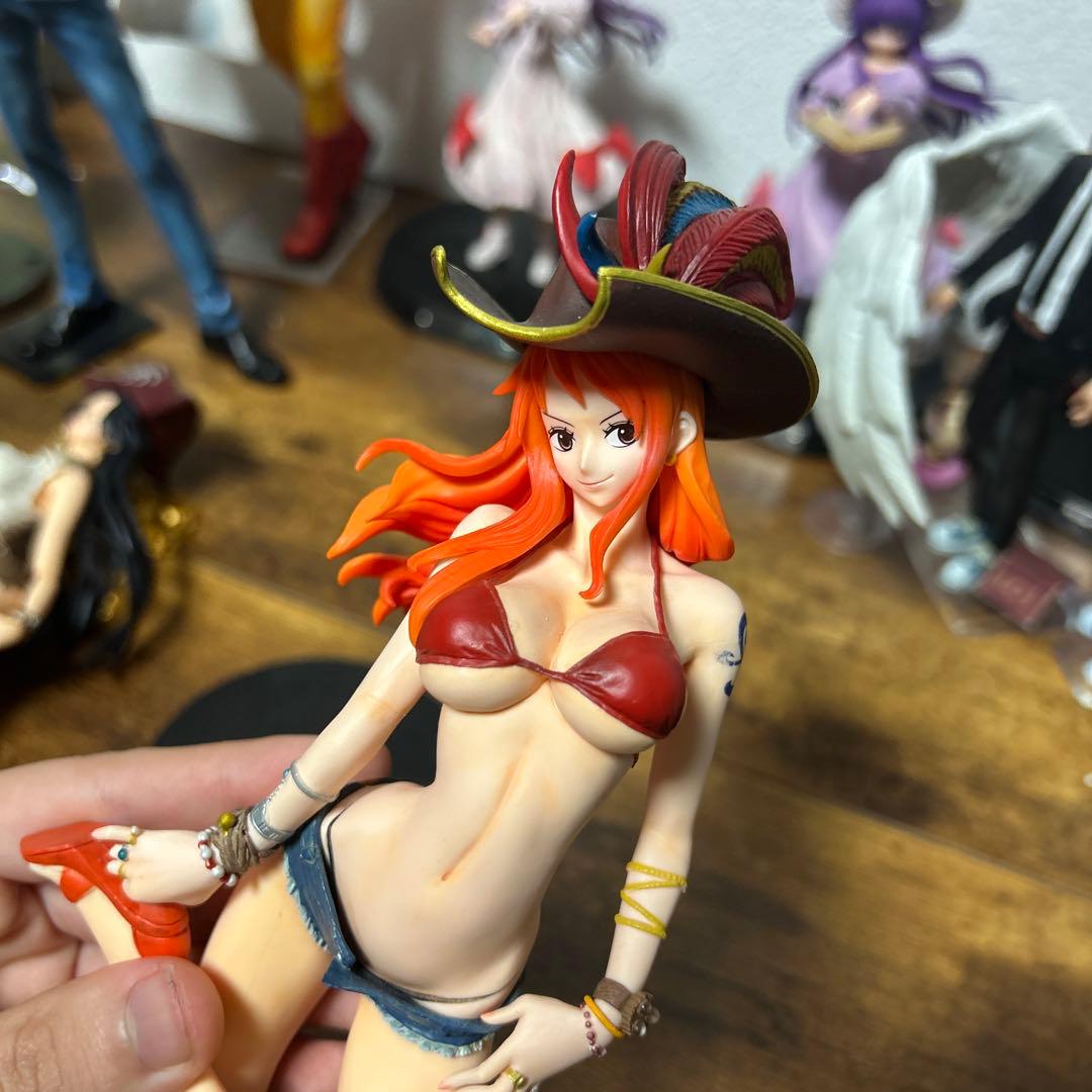 ワンピース フィギュア フラッグダイヤモンドシップ ハンコック ナミ