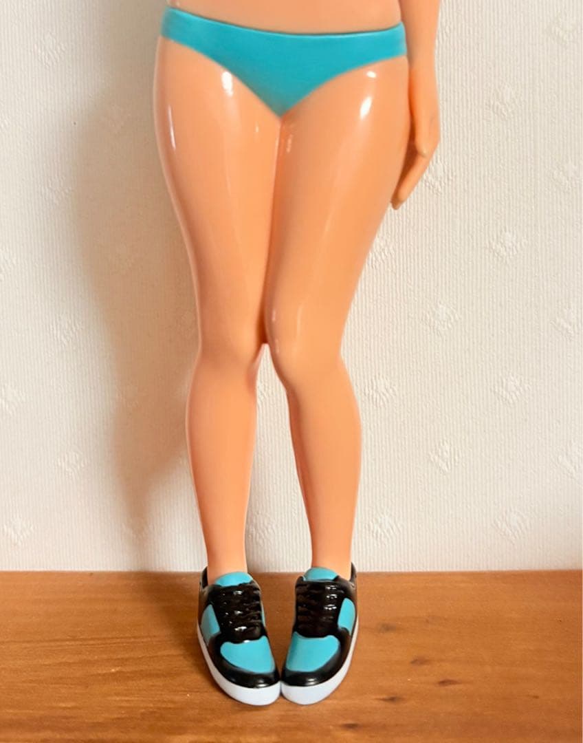 ステッカー付 KENTOO Sneaker Girls ソフビ フィギュア