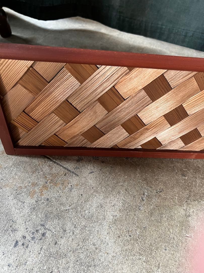 風炉先屏風 利休 茶道具 杉網代 衝立 裏千家 釜含めない