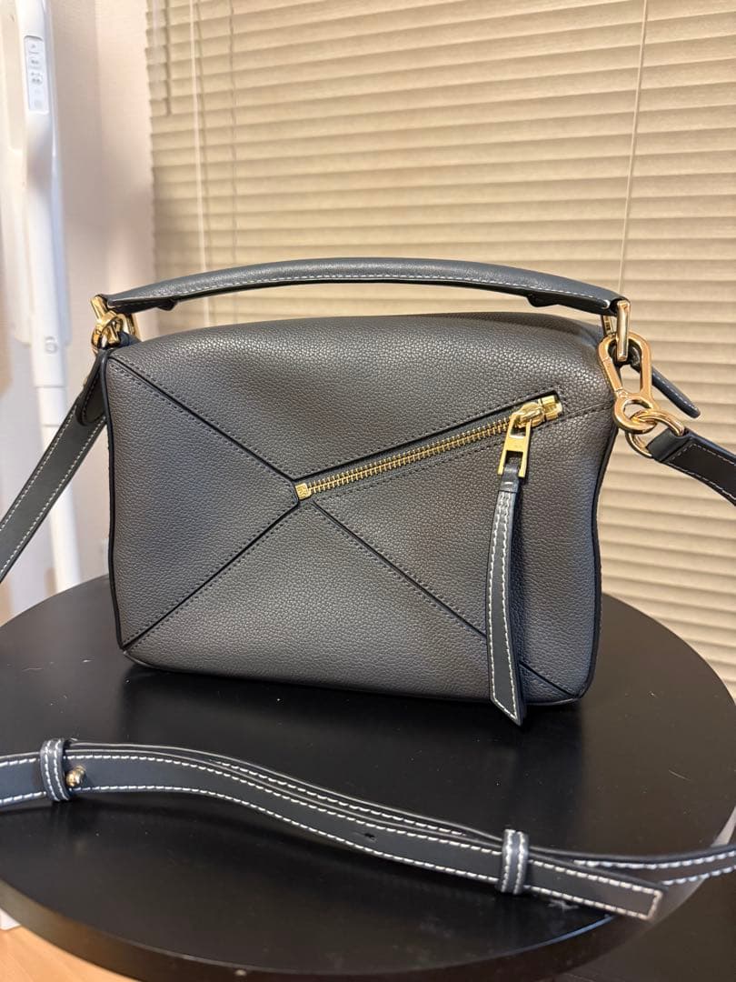 グレー ミニショルダーバッグ