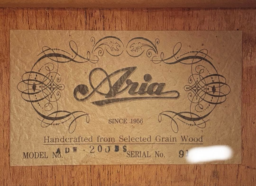 エレアコ化・ライブ仕様】Aria ADW-200BS 低弦高2.5mm - メルカリ