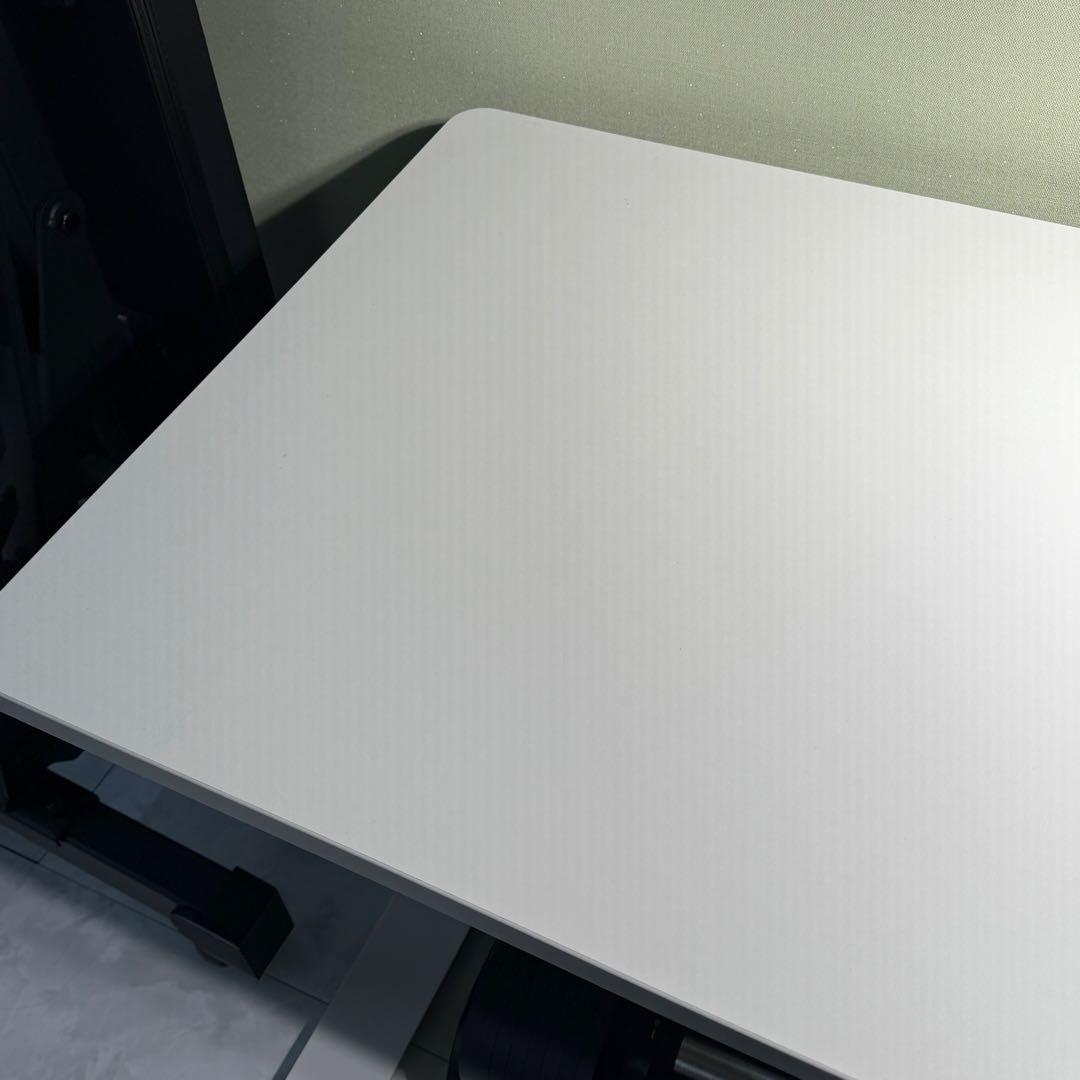 【レアモデル】フレキシースポット EJ2 ホワイト 電動昇降デスク