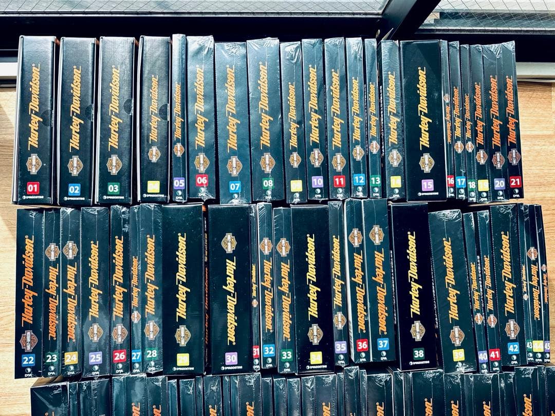 デアゴスティーニ ハーレーダビッドソン ファットボーイ 1/4 全未開封セット