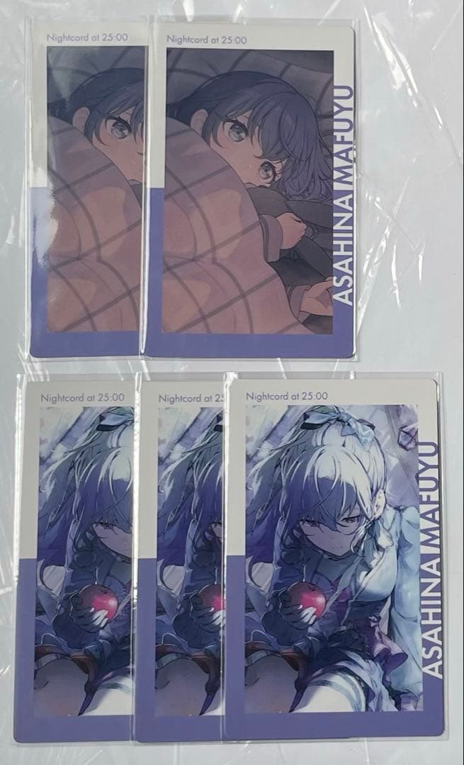 プロセカ エピカ vol.22C 朝比奈まふゆ 箔押しあり - メルカリ