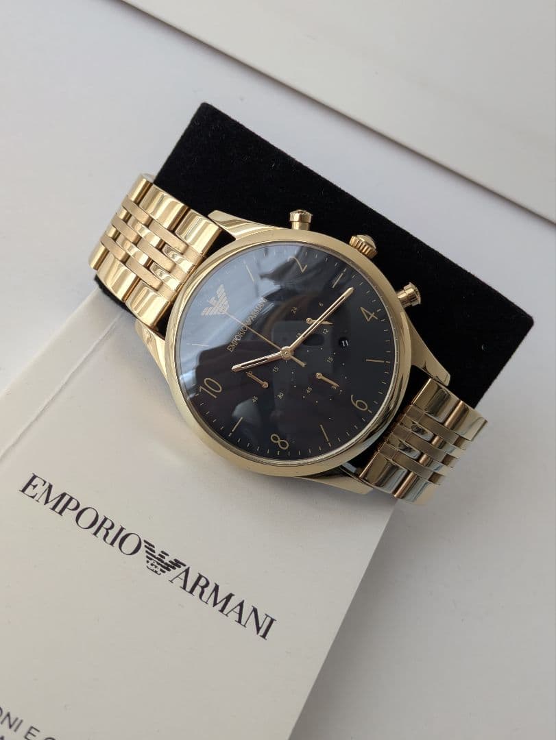 美品　EMPORIOARMANI　AR1893　稼働品　高級感