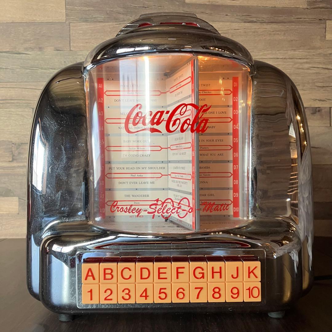 Coca-Cola コカコーラ アメリカンダイナー ジュークボックス型ラジカセ