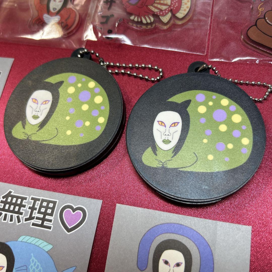 おろちんゆー ボイスラバーストラップ キーホルダー ステッカー セット