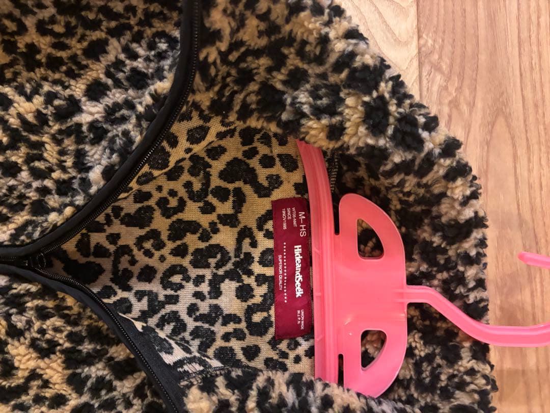 HIDEANDSEEK ボア フリース ハーフジップアノラック ジャケット Boa