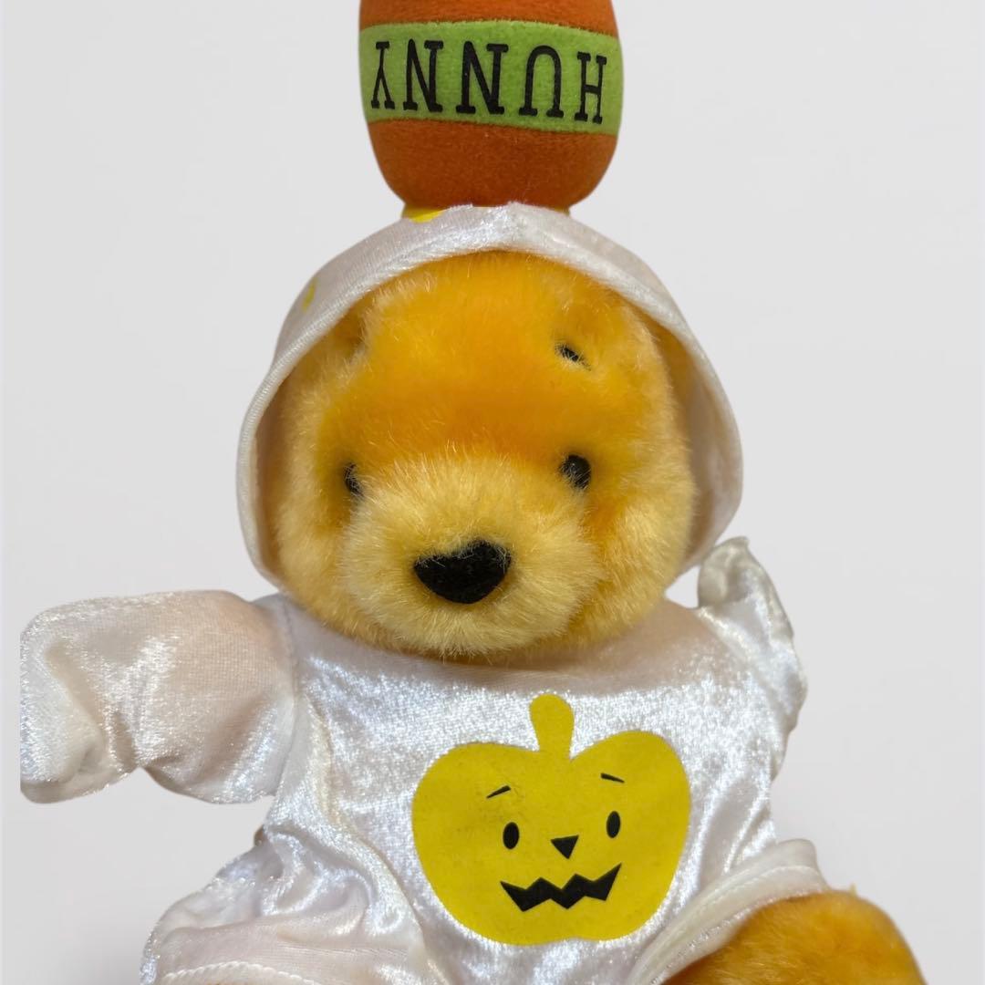 ディズニーストア限定くまのプーさんレトロハロウィンタグ付き