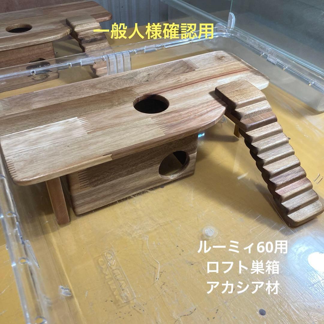 Ramu様確認用ハムスタールーミィ60用ロフト( グラスハーモニー