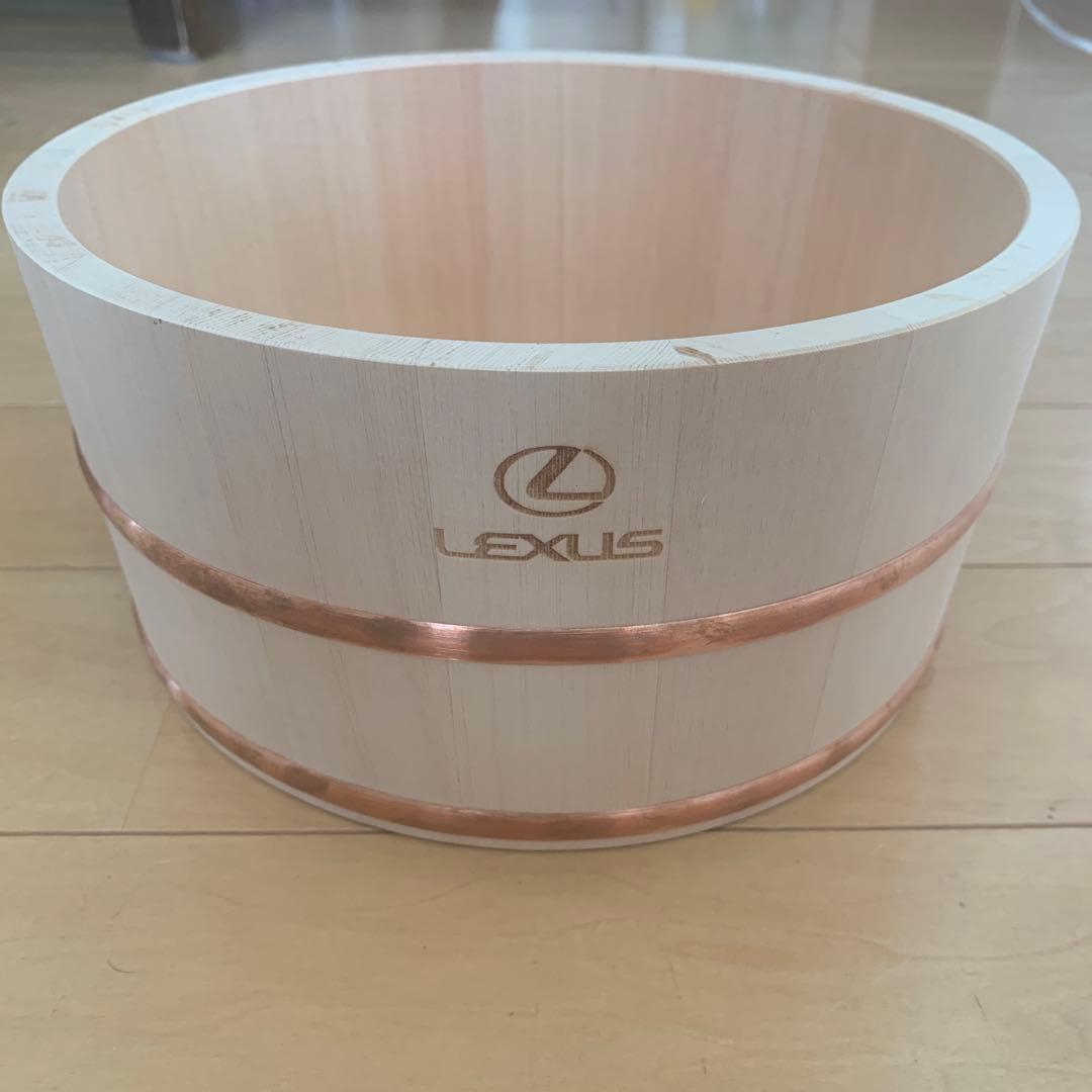 レクサス松本限定✩檜の桶✩非売品ノヴェルティ