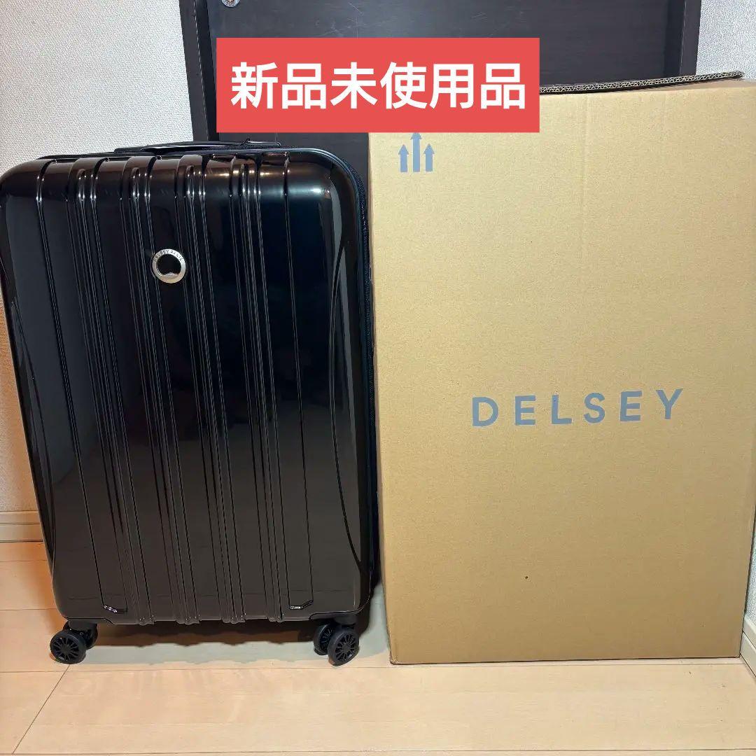 デルセー（DELSEY）ヘリウムエアロスーツケース73-81L Mサイズ黒