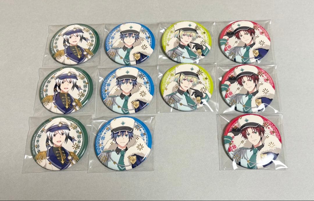 SideM シーパラ 缶バッジ 想楽 秀 百々人 鋭心 - メルカリ