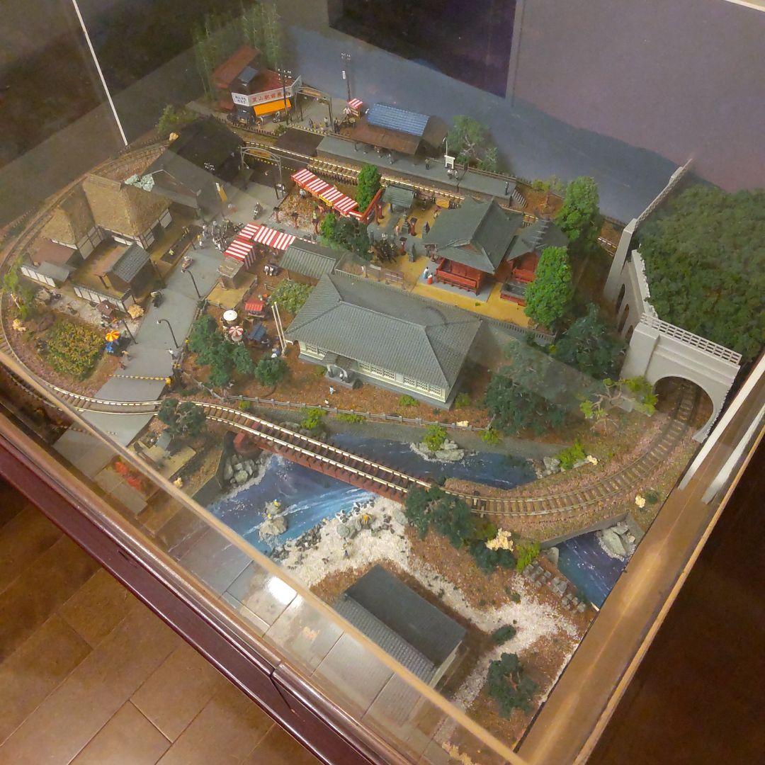 鉄道模型少年時代レイアウト・ジオラマ完成品 ケース・パワーパック付