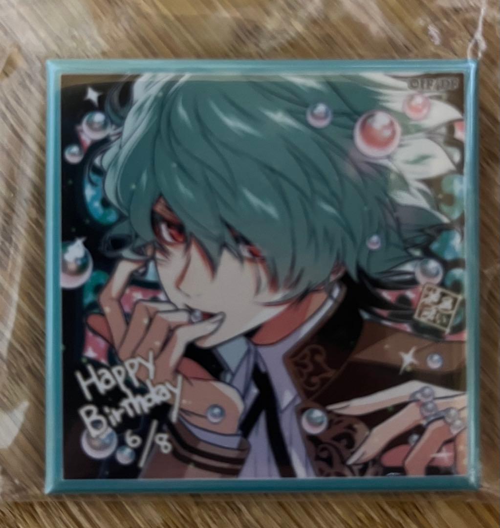 オトメイト 冬の市 2020 バースデー スクエア缶バッジ 笹塚尊