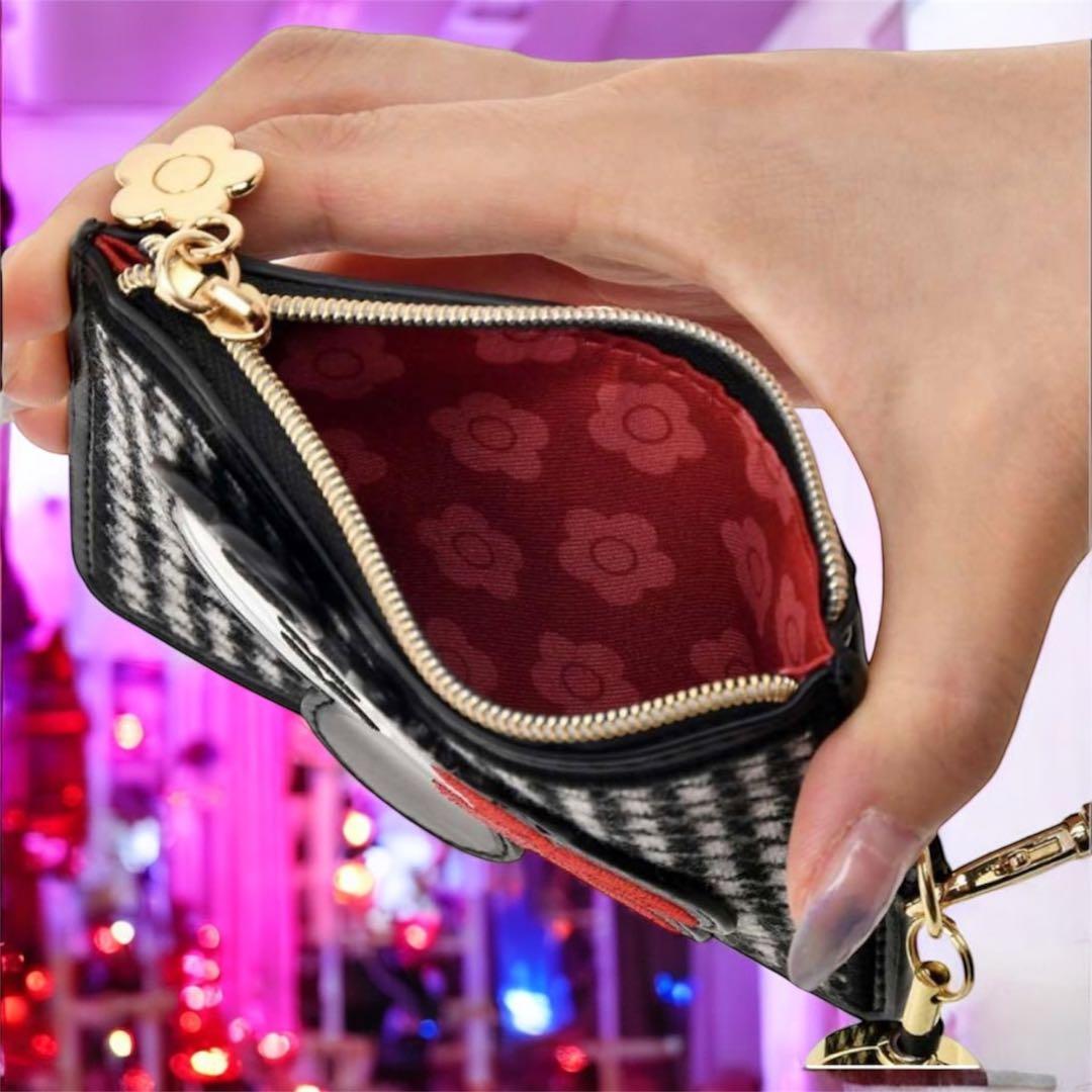 ディズニー×マリークワント♡三つ折り財布＆ファスナー付きパスケース