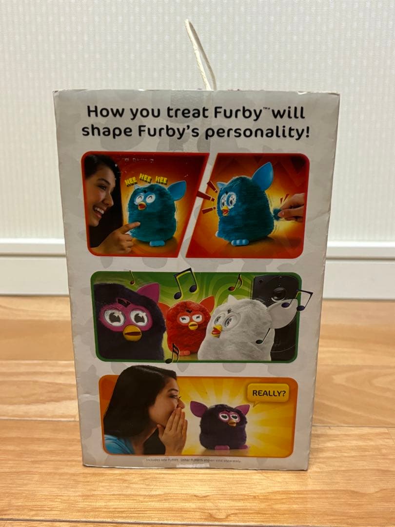 ハズブロ タカラトミー ファービー フレッシュグレープ 英語版 動作確認済み