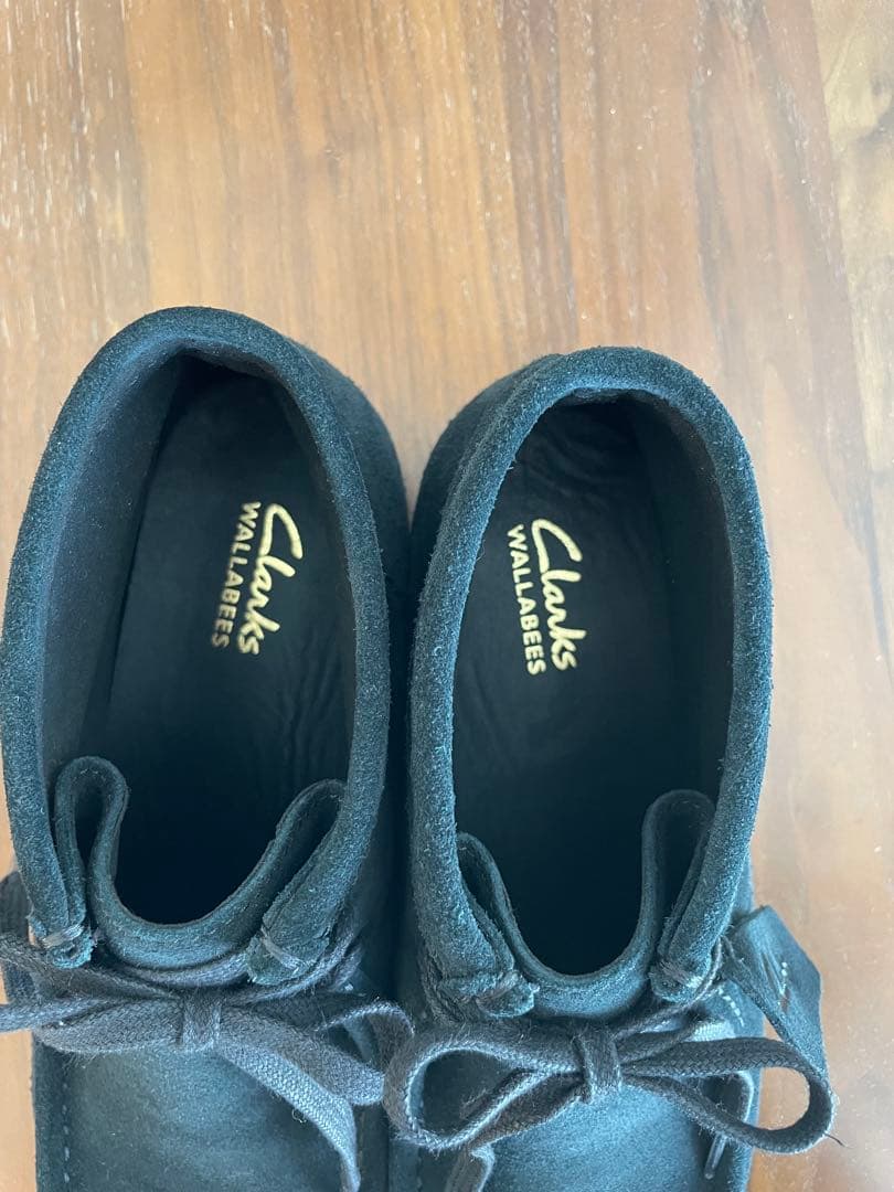 新品Clarks クラークス ワラビー エヴォブーツ スエード ブラック