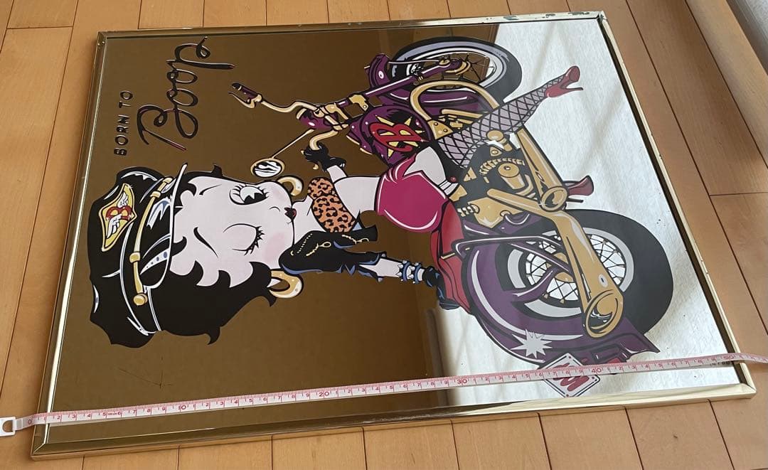 ベティちゃん パブミラー アンティーク ベティ 鏡