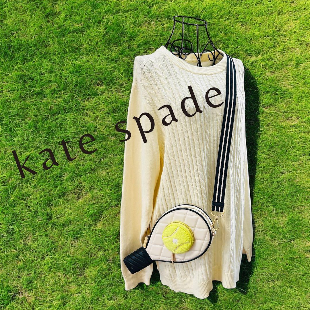 kate spade グランドスラム 3D ミニ テニス ラケット クロスボディ