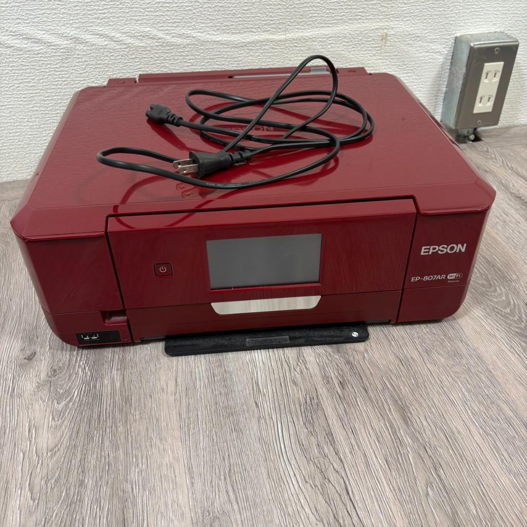 ジャンク】 EPSON インクジェットプリンター EP-807AR