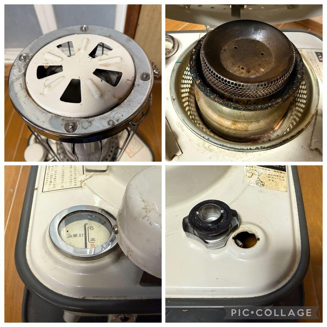 日立 ストーブ OVC-230 レトロ 古い 昭和 アンティーク 暖房器具