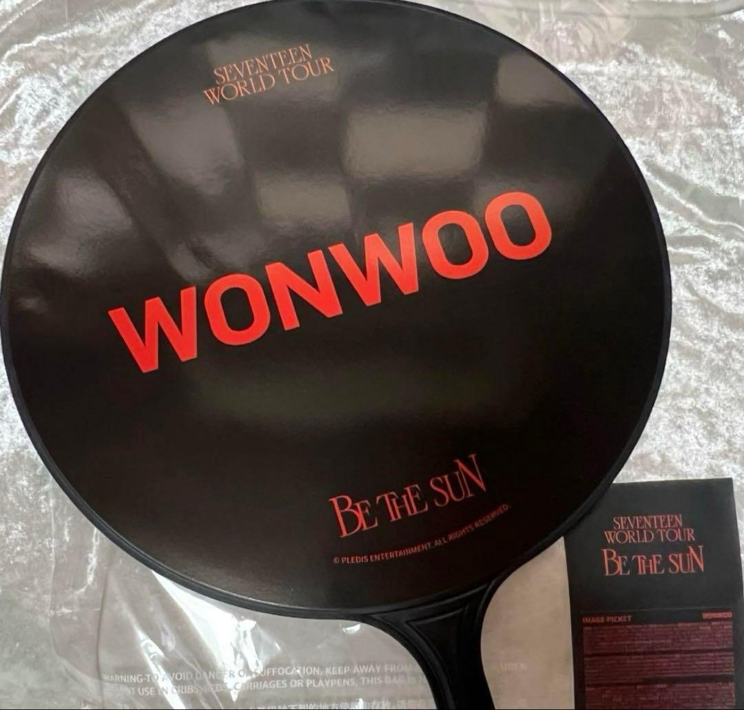 seventeen wonwoo Be the sun うちわ ウォヌ