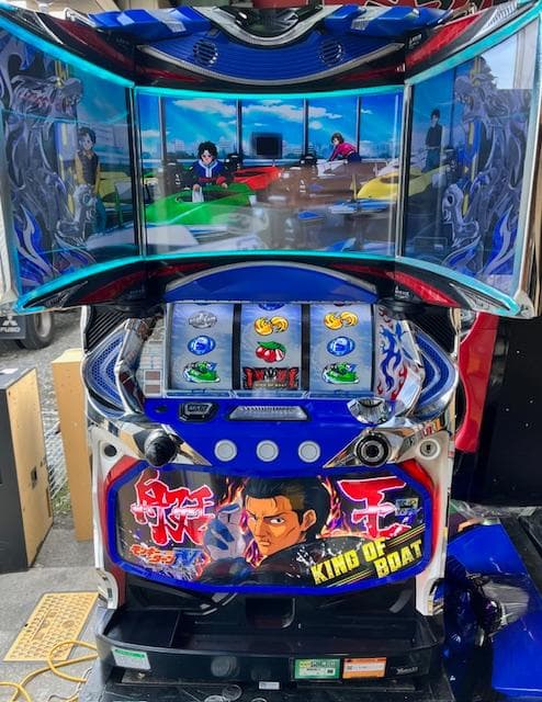 パチスロ実機Sモンキーターン4ZDDコイン不要機ボリューム調整付