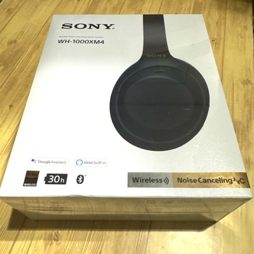 新品未開封】SONY WH-1000XM4 ワイヤレスヘッドホン 黒 - メルカリ