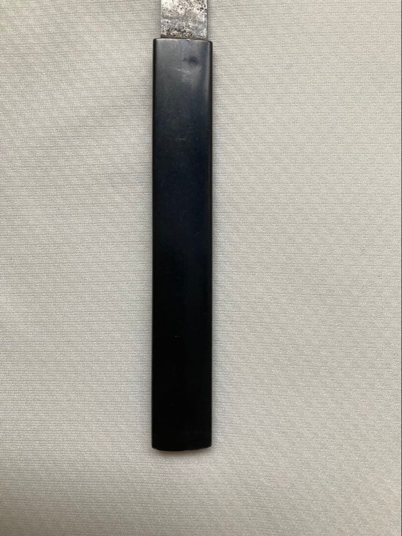 加賀後藤小柄　無銘　特別貴重　赤銅魚子地　蛇の金色絵　江戸初期　 丹波守吉道穂先