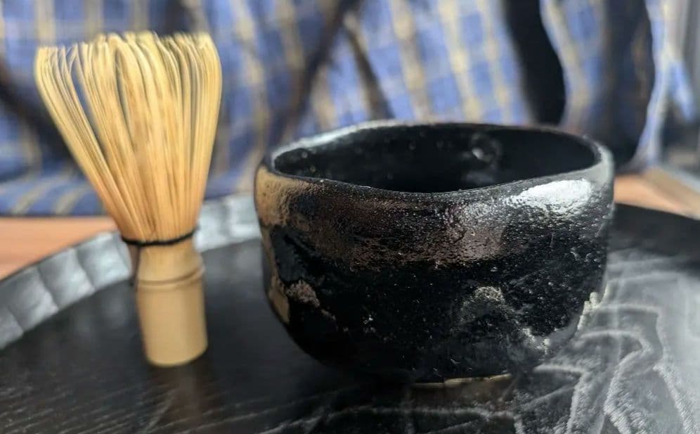 黒茶碗　九代大樋長左衛門作　共箱付き 九代大樋長左衛門 黒茶碗 共箱 長左衛門印 共箱 | HIYOSHIDO