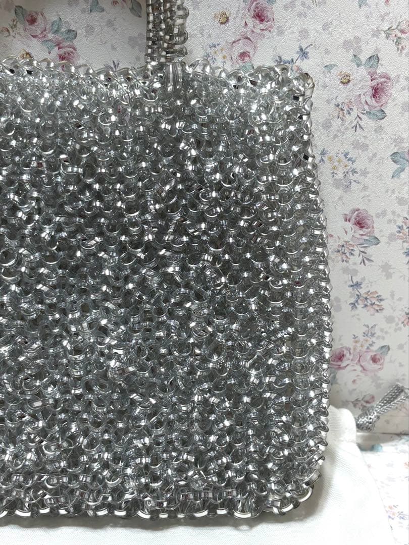 ☆アンテプリマ☆スタンダード ミニアトゥーラ シルバー ワイヤーバッグ