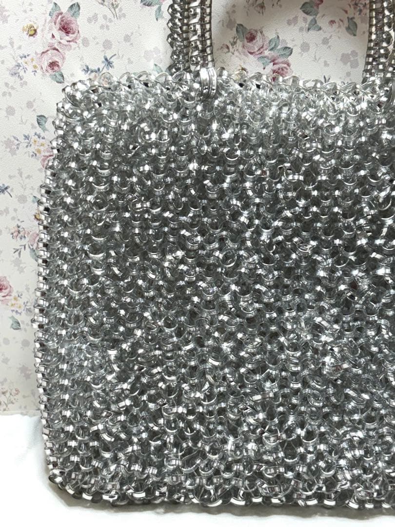 ☆アンテプリマ☆スタンダード ミニアトゥーラ シルバー ワイヤーバッグ