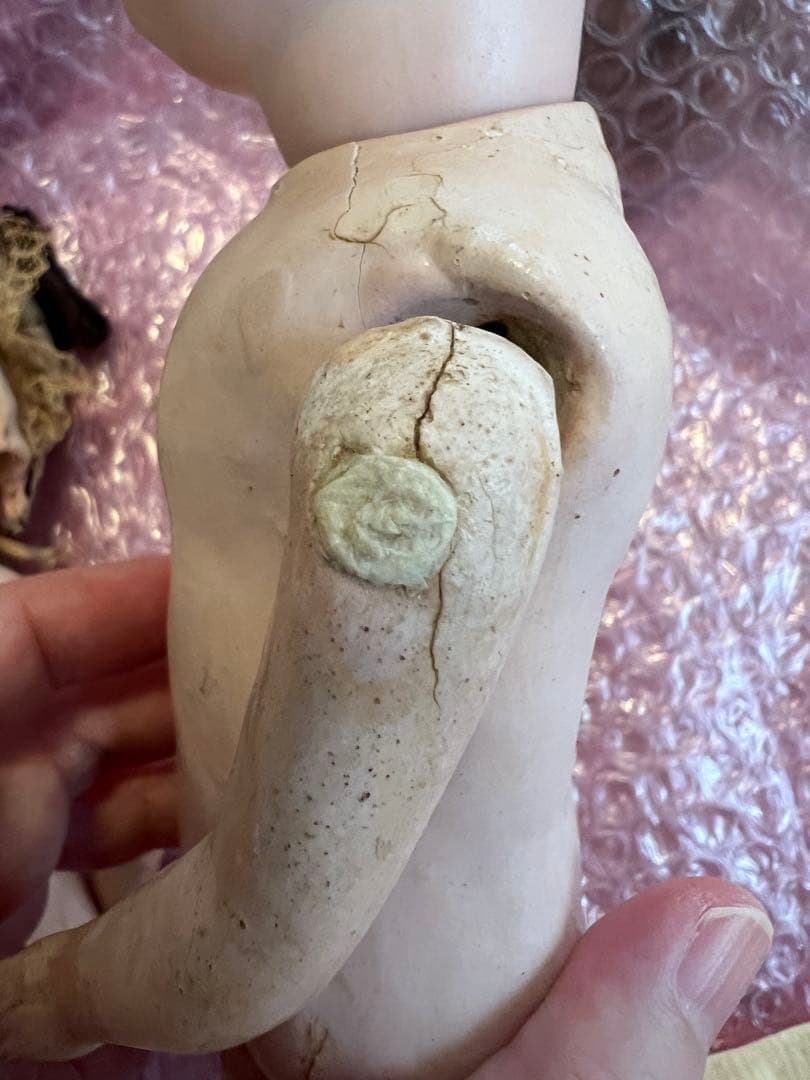 アンティーク】ドイツ製ビスクドールアーモンドマルセル1894ペア