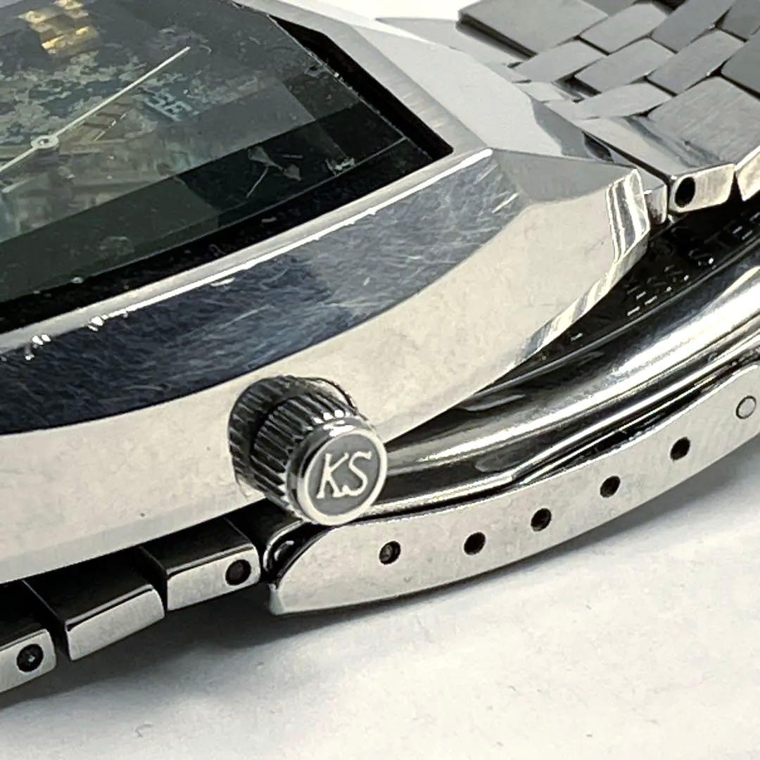 ジャンク 不動 キングセイコーバナックスペシャル 5256-5000 グリーン