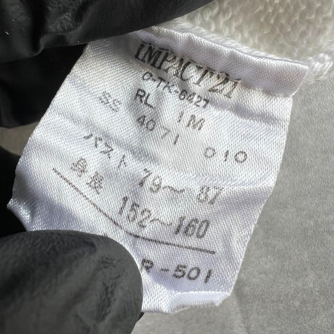 Ralph Lauren　ラルフローレン　サマーニット　ポロシャツ　刺繍ロゴ　M