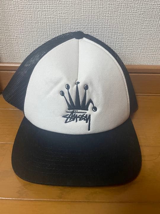 stussy crown stock cap 2022 Stussy Big Trucker Cap Black Stussy