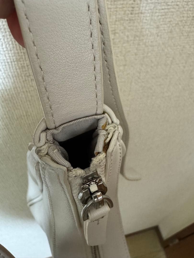 FOLNUA(フォルニュア) オーバルバッグ ライトベージュ_プレーン