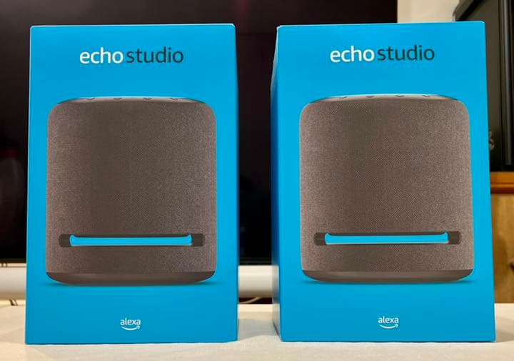 Amazon Echo Studio エコースタジオ2台 ステレオ