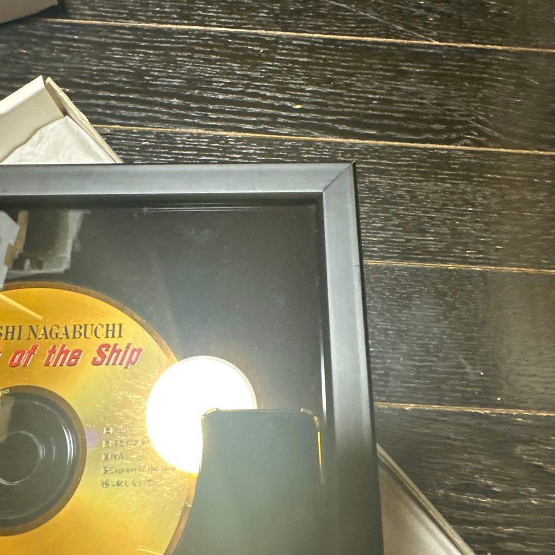 新品未使用 長渕剛 ゴールドディスク 当時品 公式グッズ