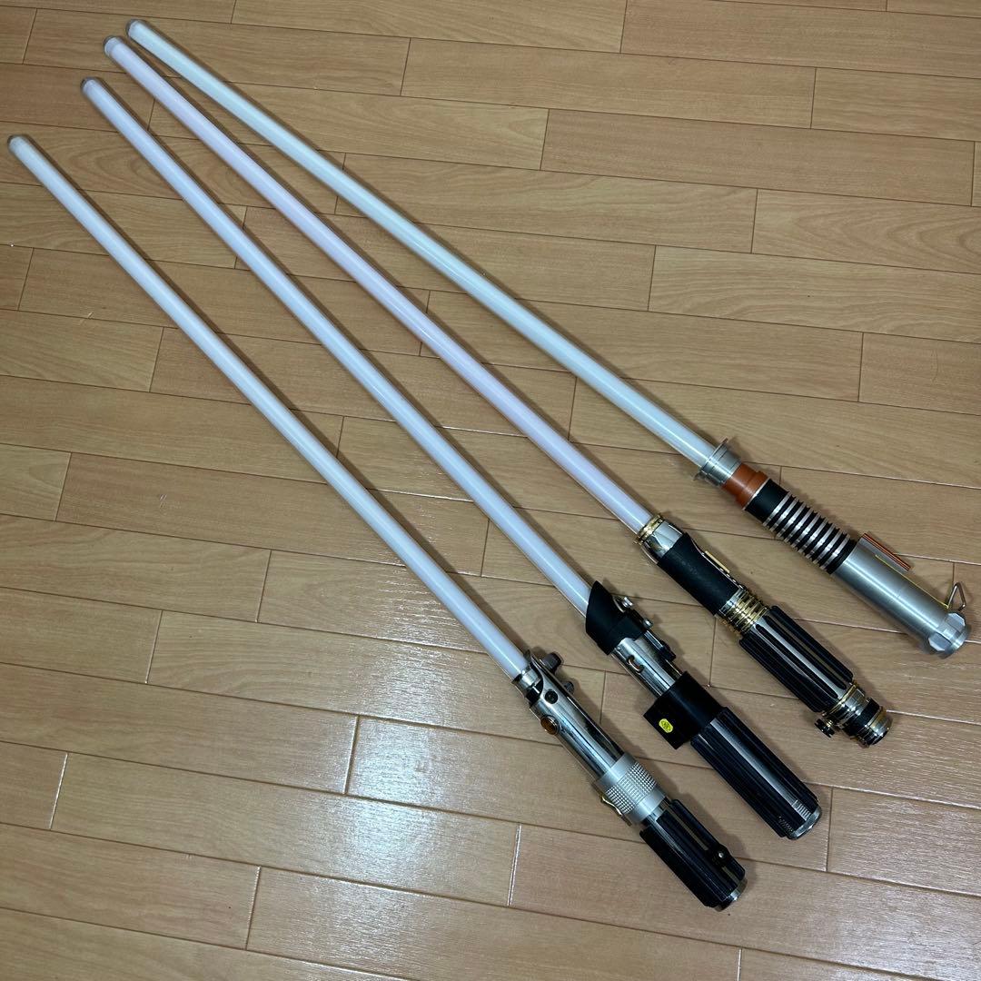 マスターレプリカ　FXライトセーバー　4本セット