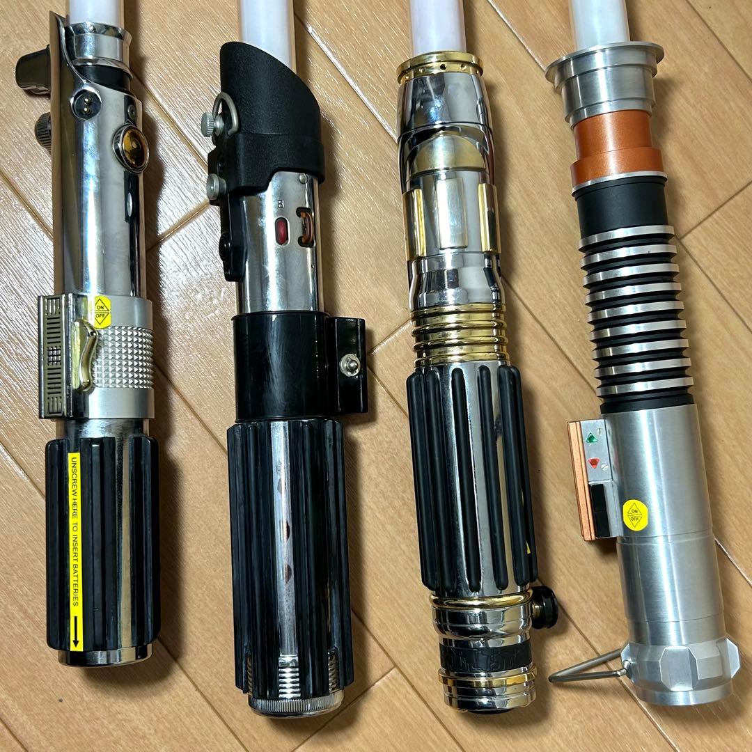 マスターレプリカ　FXライトセーバー　4本セット