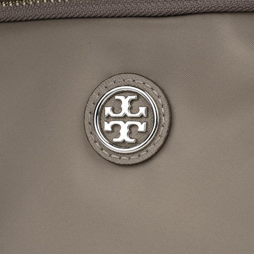 【未使用】トリーバーチ ナイロン巾着2WAYバッグ グレージュ