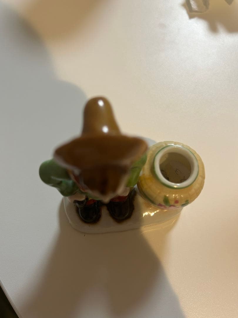 超貴重 オキュパイドジャパン/営業用サンプル品】 少年と花瓶の置物